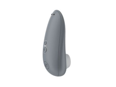 Starlet 3 Multi-Function Rechargeable Waterproof Clitoral Stimulator Grey 4.5 Inch - Womanizer