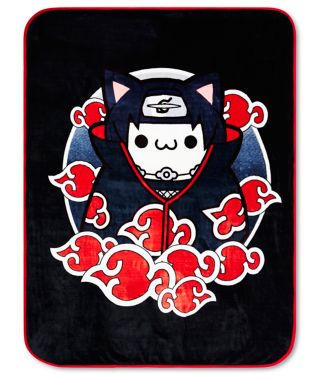 Itachi Akatsuki Nyaruto Fleece Blanket - Naruto Shippuden