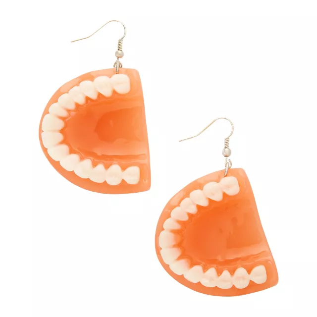 Denture Teeth Dangle Earrings at Spencer's