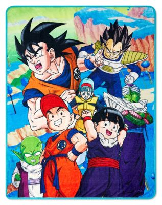 Group Dragon Ball Z Fleece Blanket Spencer s