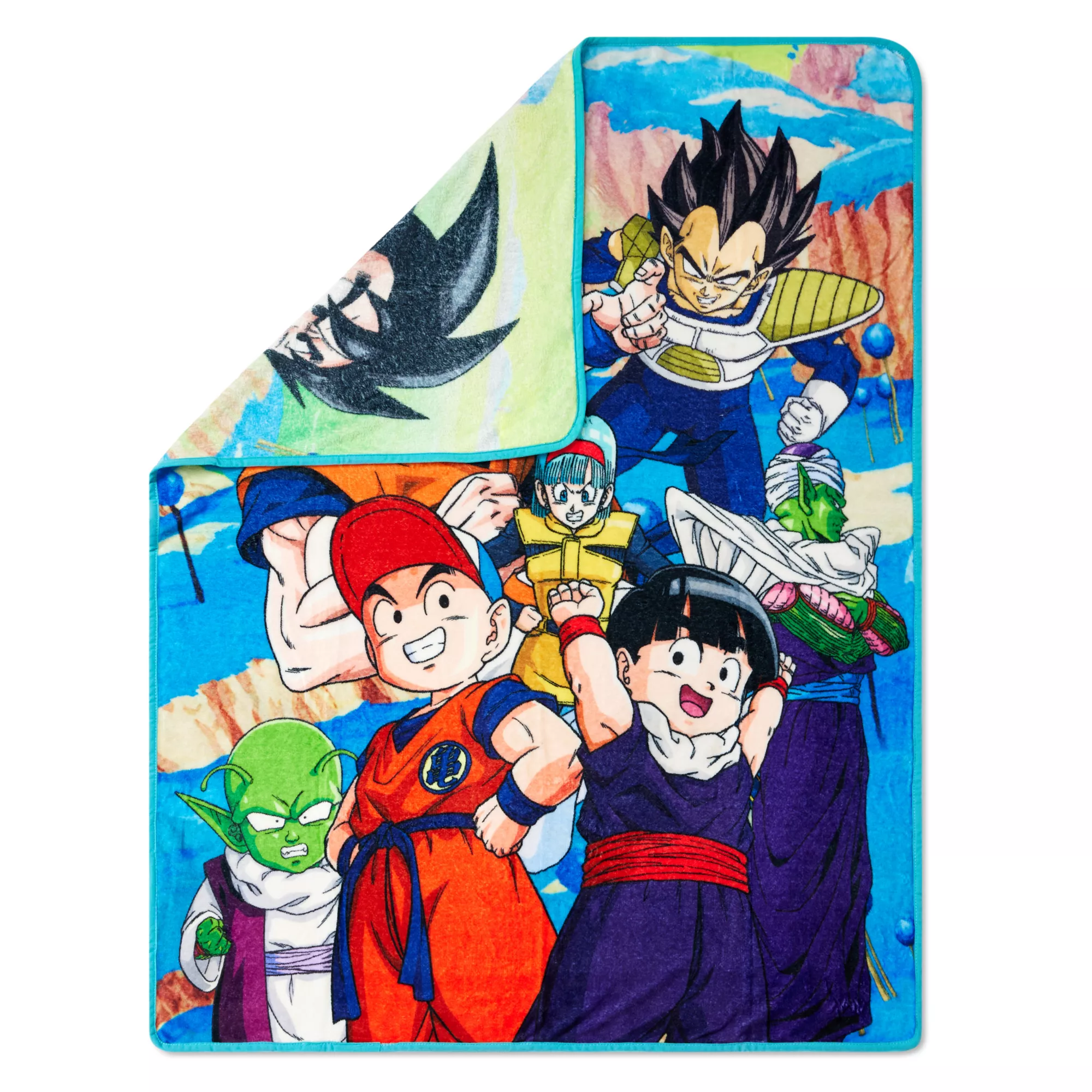 Group Dragon Ball Z Fleece Blanket at Spencer's