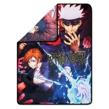 Jujutsu Kaisen Characters Fleece Blanket at Spencer's