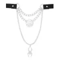 Triple Chain Spider and Web Choker Necklace at Spencer's