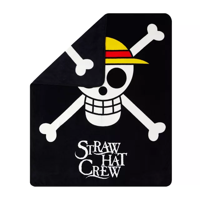 Straw Hat Crew Fleece Blanket - One Piece at Spencer's