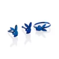 Multi-Pack Blue Playboy Bunny Nose Rings 3 Pack - 20 Gauge at Spencer's