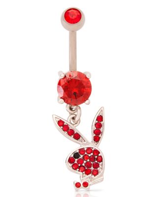 Playboy bunny belly hot sale button ring