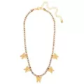 CZ Butterfly Double Chain Necklace at Spencer's