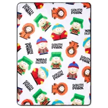 8 Bit Print Sherpa Fleece Blanket - South Park at Spencer's