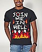Join Me in Hell T Shirt