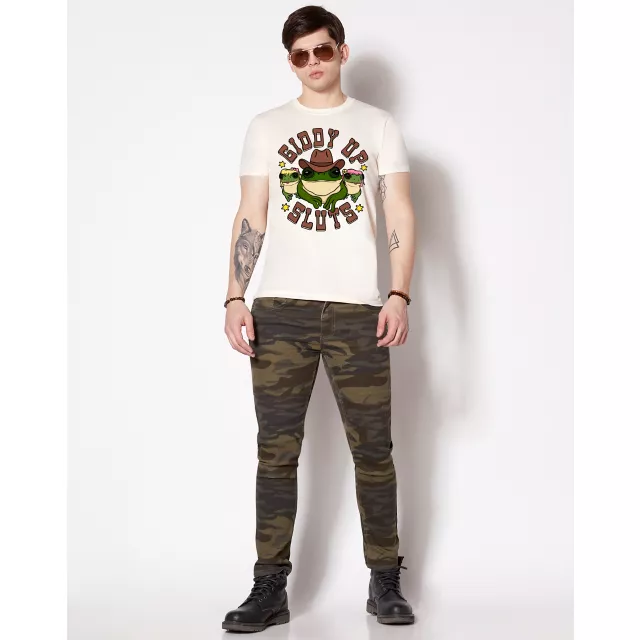 Giddy Up Frog T Shirt at Spencer's