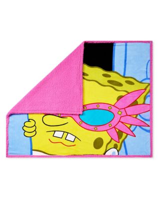 Sunglasses SpongeBob SquarePants Sherpa Fleece Blanket