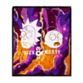 Swirl Rick & Morty Fleece Blanket - Rick and Morty at Spencer's