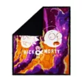 Swirl Rick & Morty Fleece Blanket - Rick and Morty at Spencer's