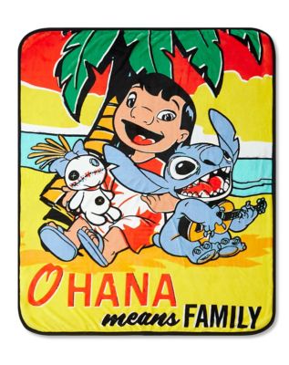 Ohana Means Family Stitch Water Bottle 33 oz. - Lilo & Stitch - Spencer's