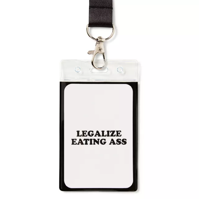 Legalize Eating Ass Lanyard - Danny Duncan at Spencer's