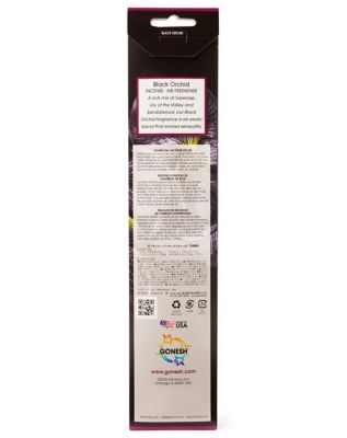 Sensuous Black Orchid Incense 30 Pack - Gonesh