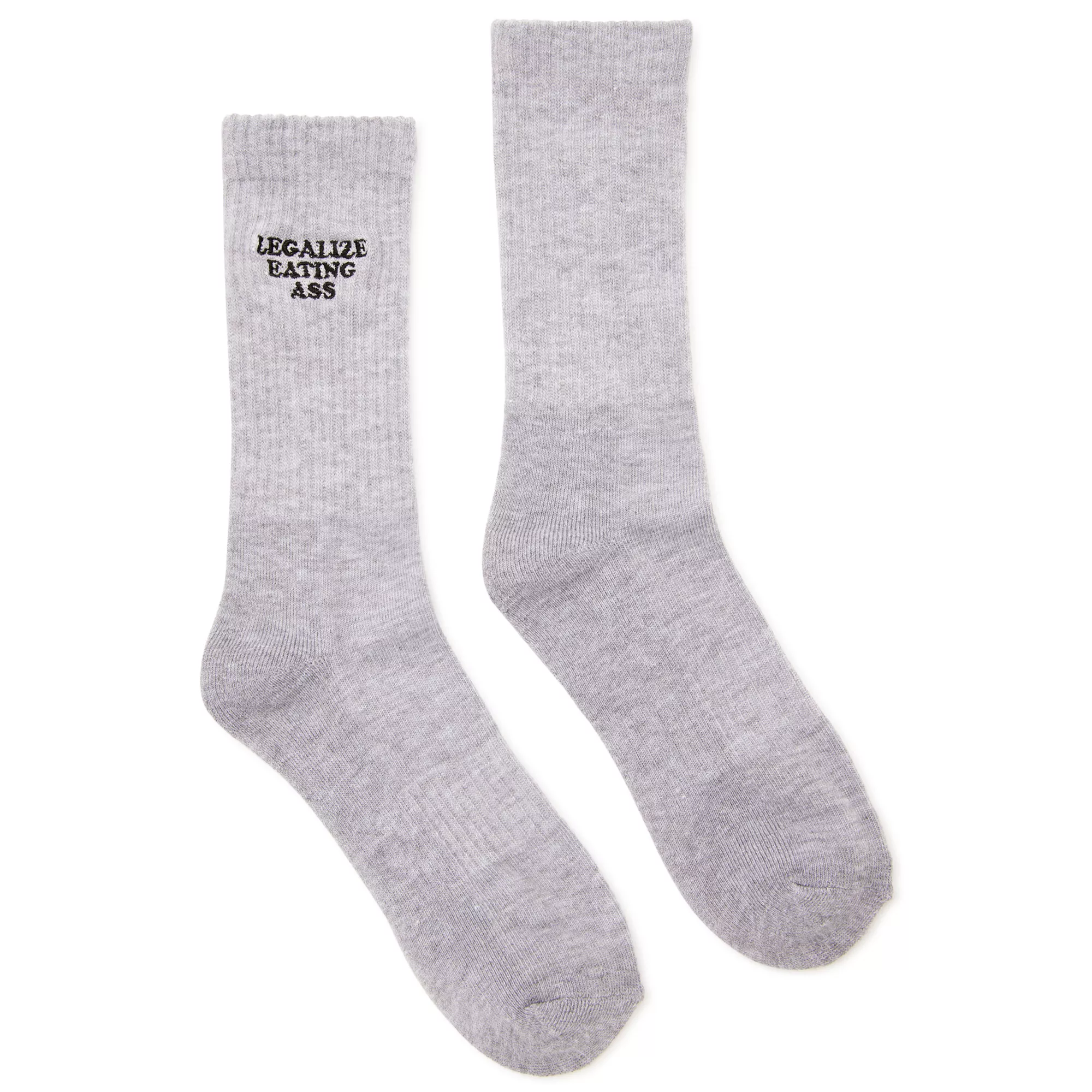 Legalize Eating Ass Crew Socks - Danny Duncan at Spencer's