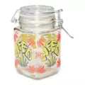 Weed Leaf Pattern Stash Jar - 10 oz. at Spencer's