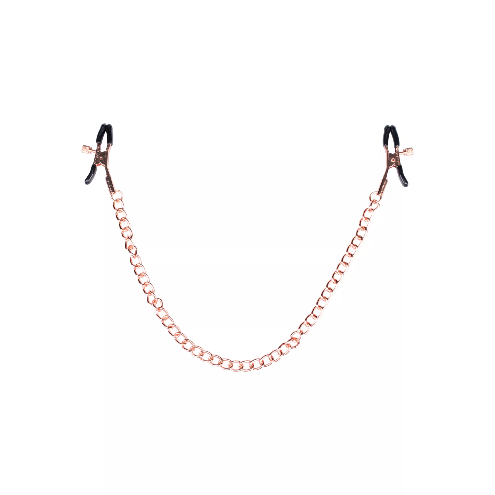 Rose Gold Nipple Clamps - Pleasure Bound at Spencer's