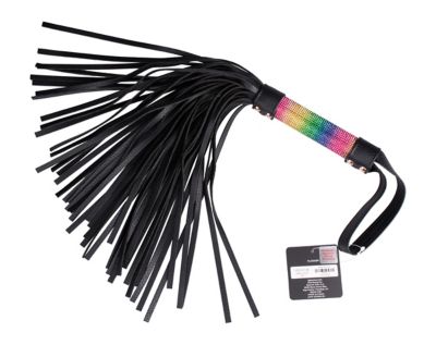 Rainbow Crystal Flogger