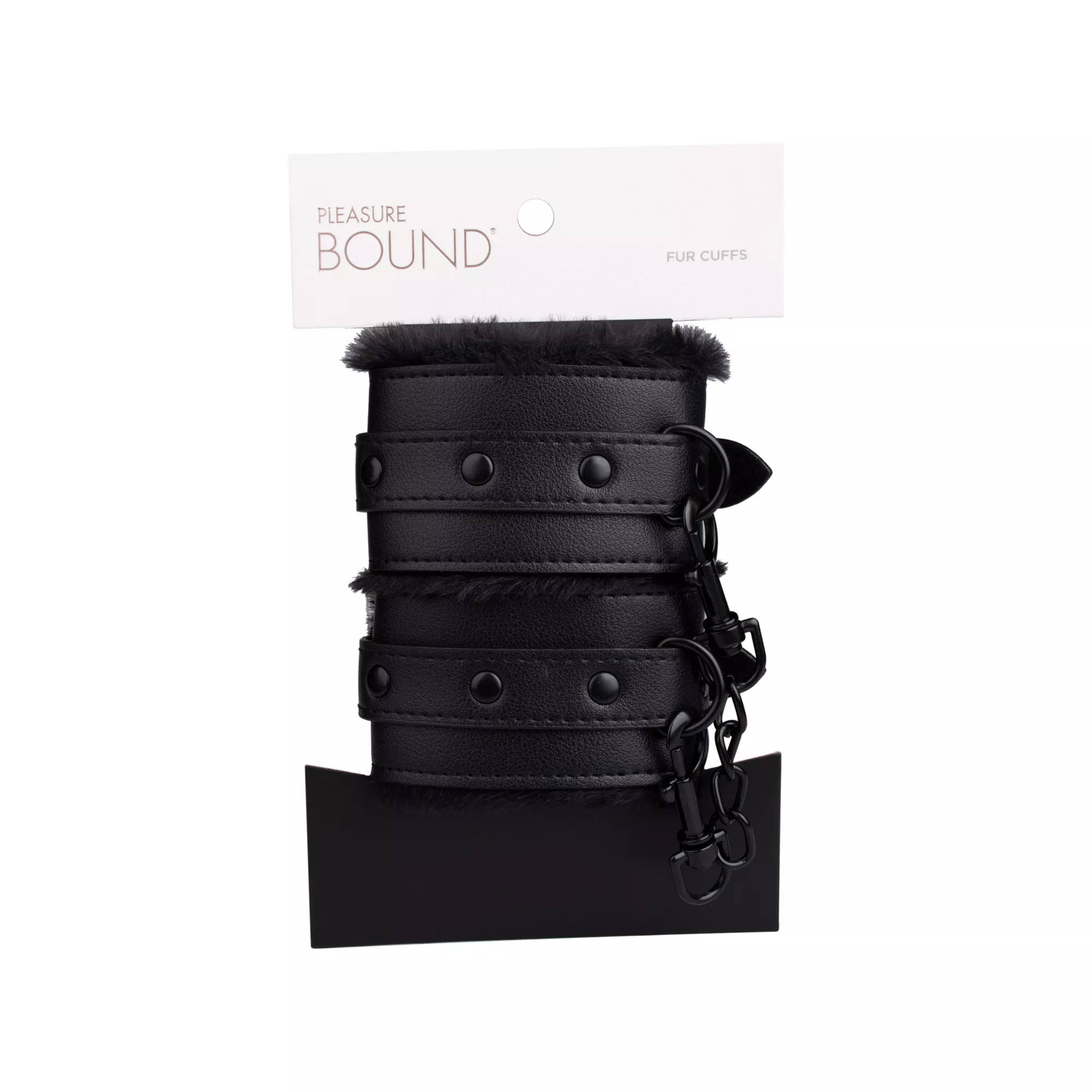 All Black Handcuffs - Pleasure Bound