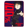 Mob Psycho 100 Fleece Blanket at Spencer's