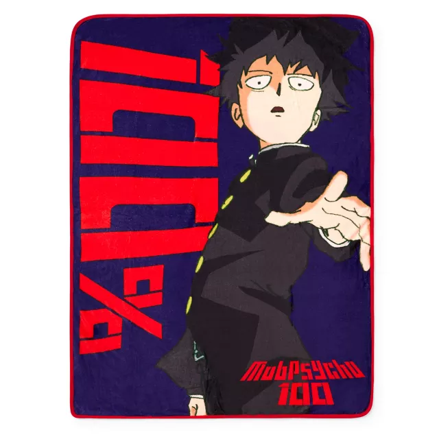Mob Psycho 100 Fleece Blanket at Spencer's