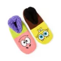 SpongeBob SquarePants and Patrick Star Slipper Socks at Spencer's