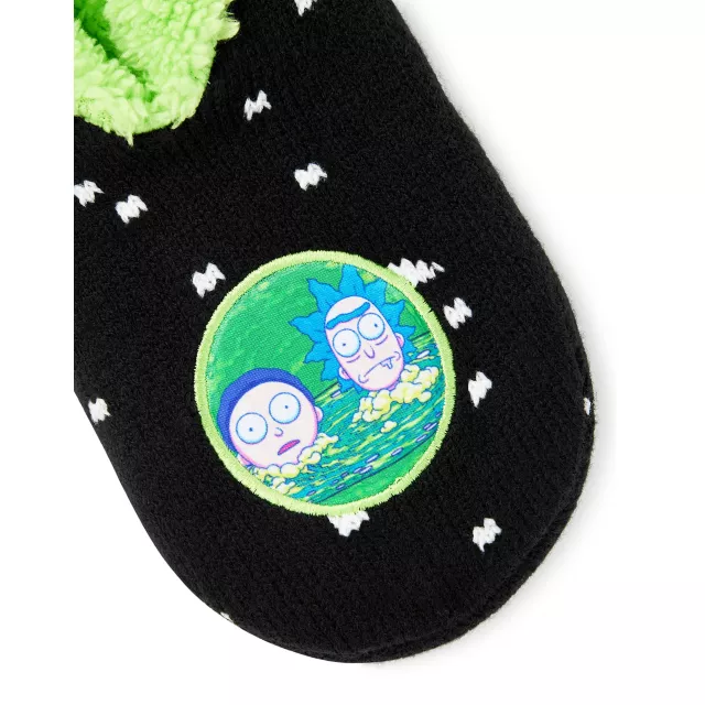 Rick and Morty Slipper Socks at Spencer's