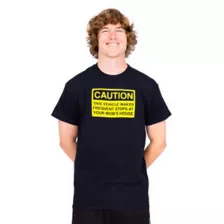 Caution T Shirt - Danny Duncan at Spencer's