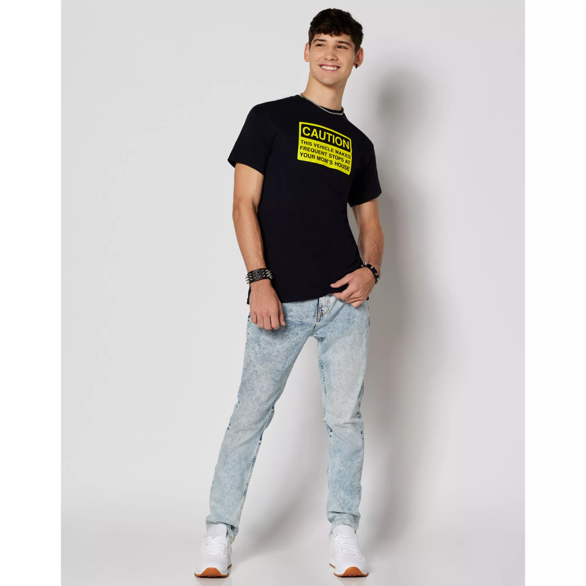 Caution T Shirt - Danny Duncan at Spencer's