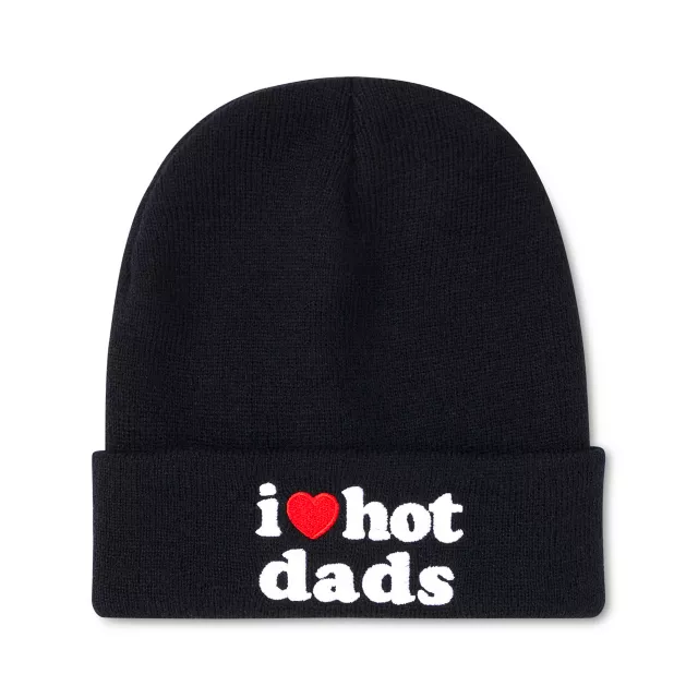 I Heart Hot Dad Hats Cuff Beanie Hat - Danny Duncan at Spencer's