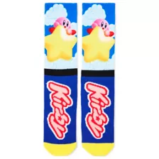Star Kirby Crew Socks at Spencer's