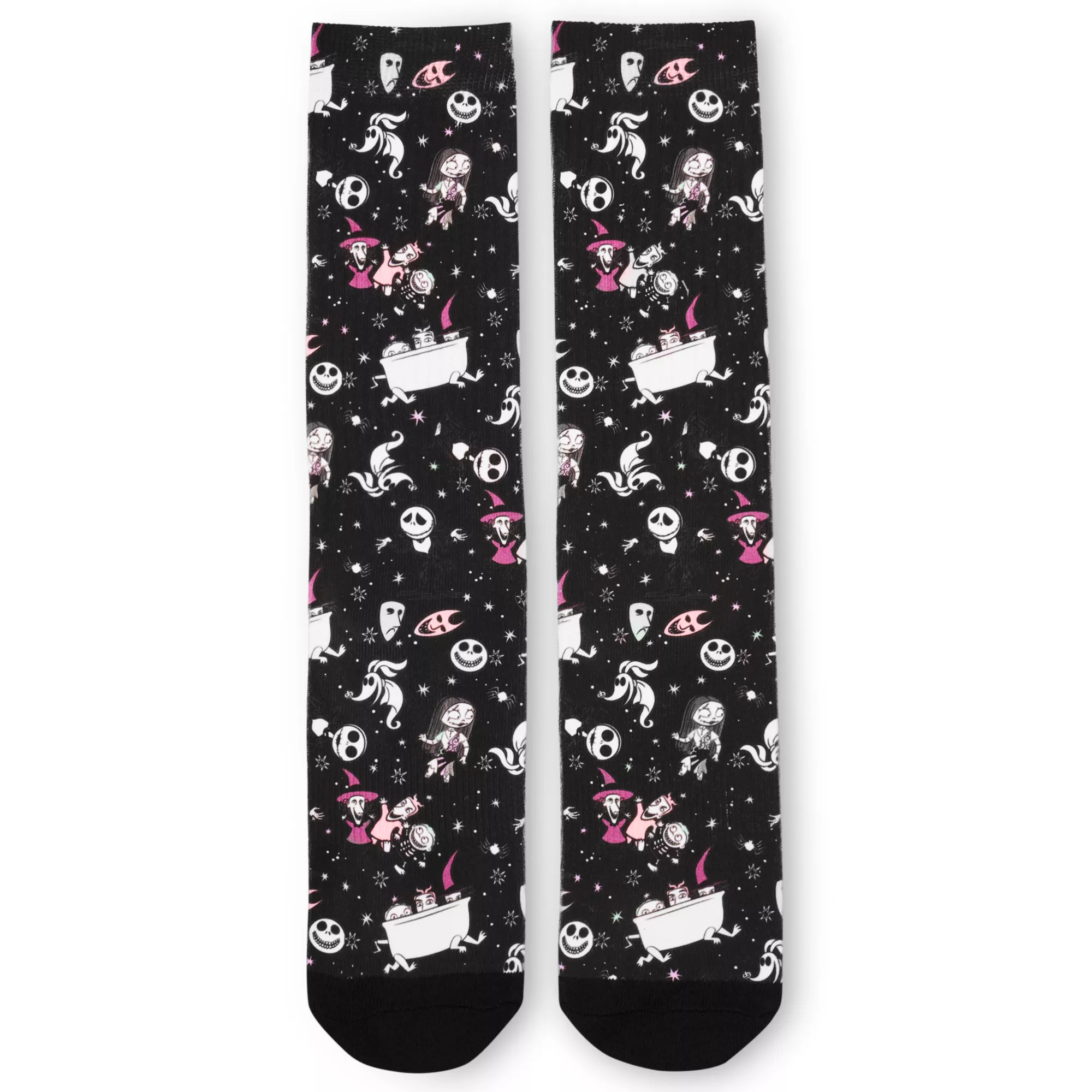 All Over Print The Nightmare Before Christmas Crew Socks at Spencer's