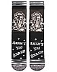 Aren't You Scared Crew Socks - The Nightmare Before Christmas