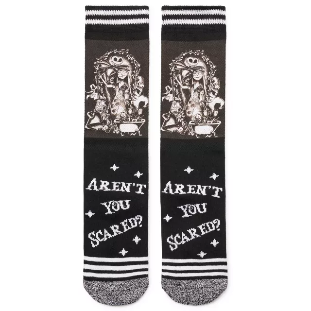 Aren't You Scared Crew Socks - The Nightmare Before Christmas at Spencer's