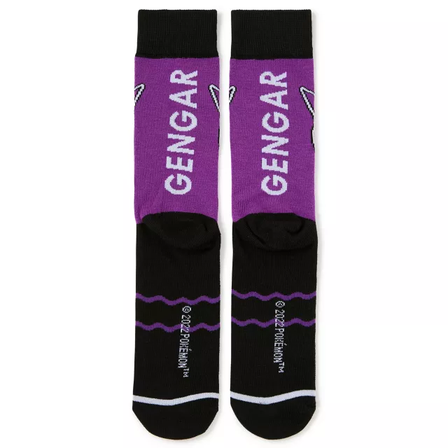 Gengar Athletic Crew Socks - Pokémon at Spencer's