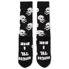 High Til I Die Athletic Crew Socks at Spencer's