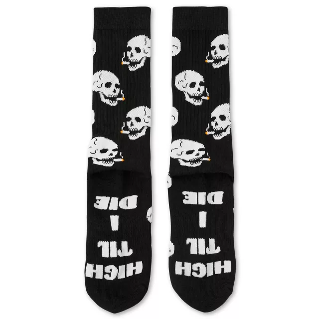 High Til I Die Athletic Crew Socks at Spencer's