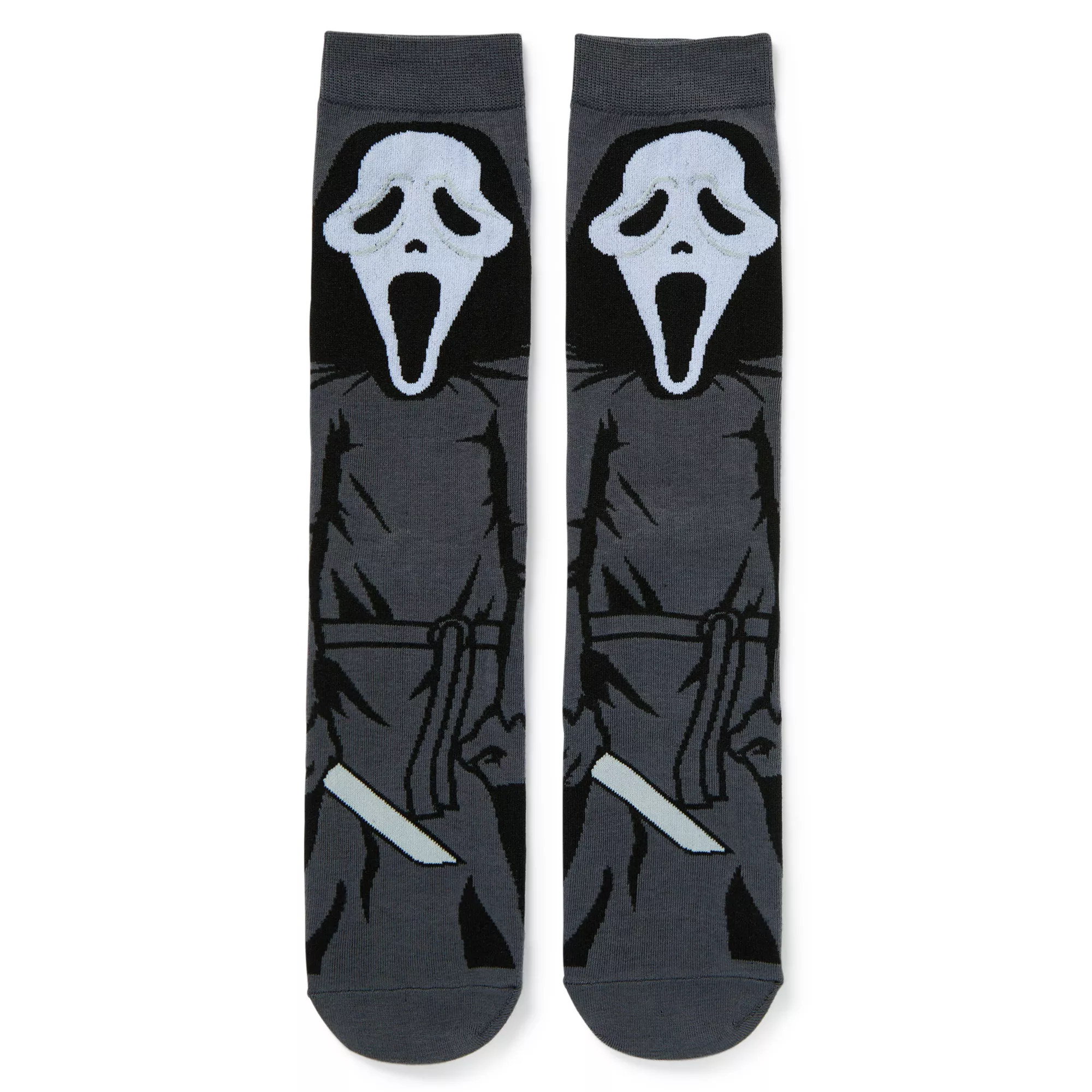Ghost Face 360 Crew Socks at Spencer's