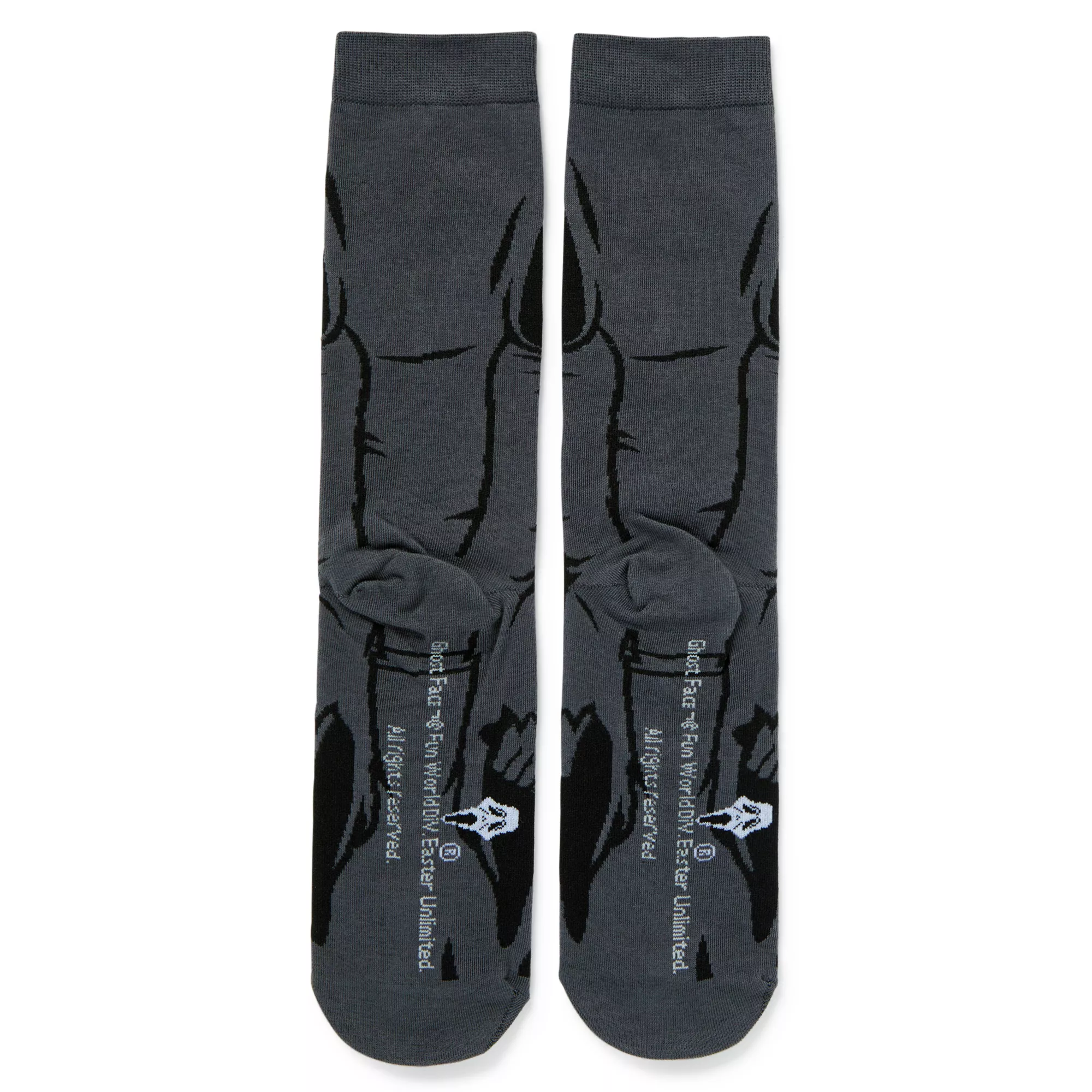 Ghost Face 360 Crew Socks at Spencer's