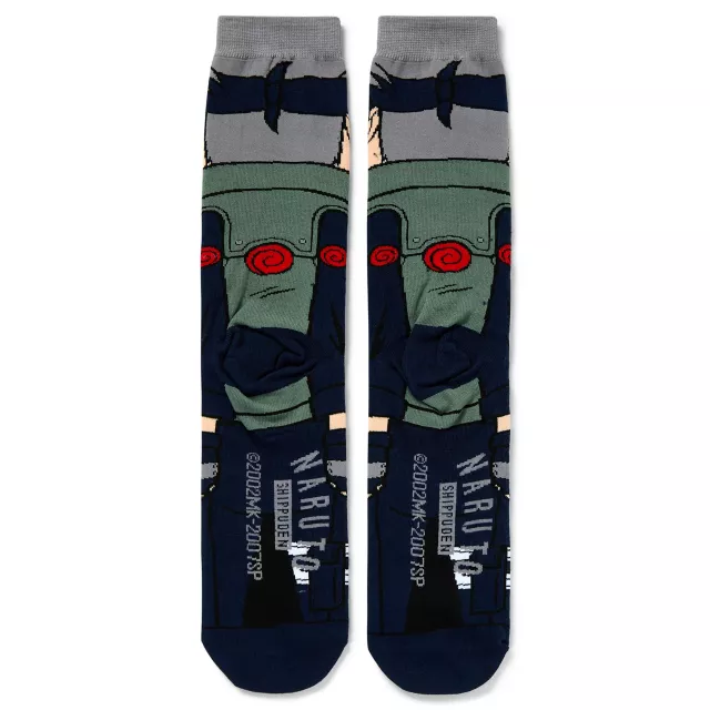 360 Kakashi Crew Socks - Naruto at Spencer's