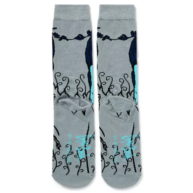 360 Corpse Bride Crew Socks at Spencer's
