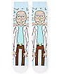360 Rick Crew Socks - Rick and Morty