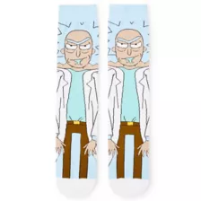 360 Rick Crew Socks - Rick and Morty at Spencer's