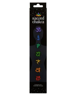 Sacred Chakra Incense Sticks - 35 Pack