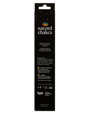 Sacred Chakra Incense Sticks - 35 Pack