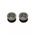 CZ Purple Pentagram Tunnels at Spencer's