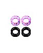 Multi-Pack Black and Watercolor Tunnels  - 2 Pairs