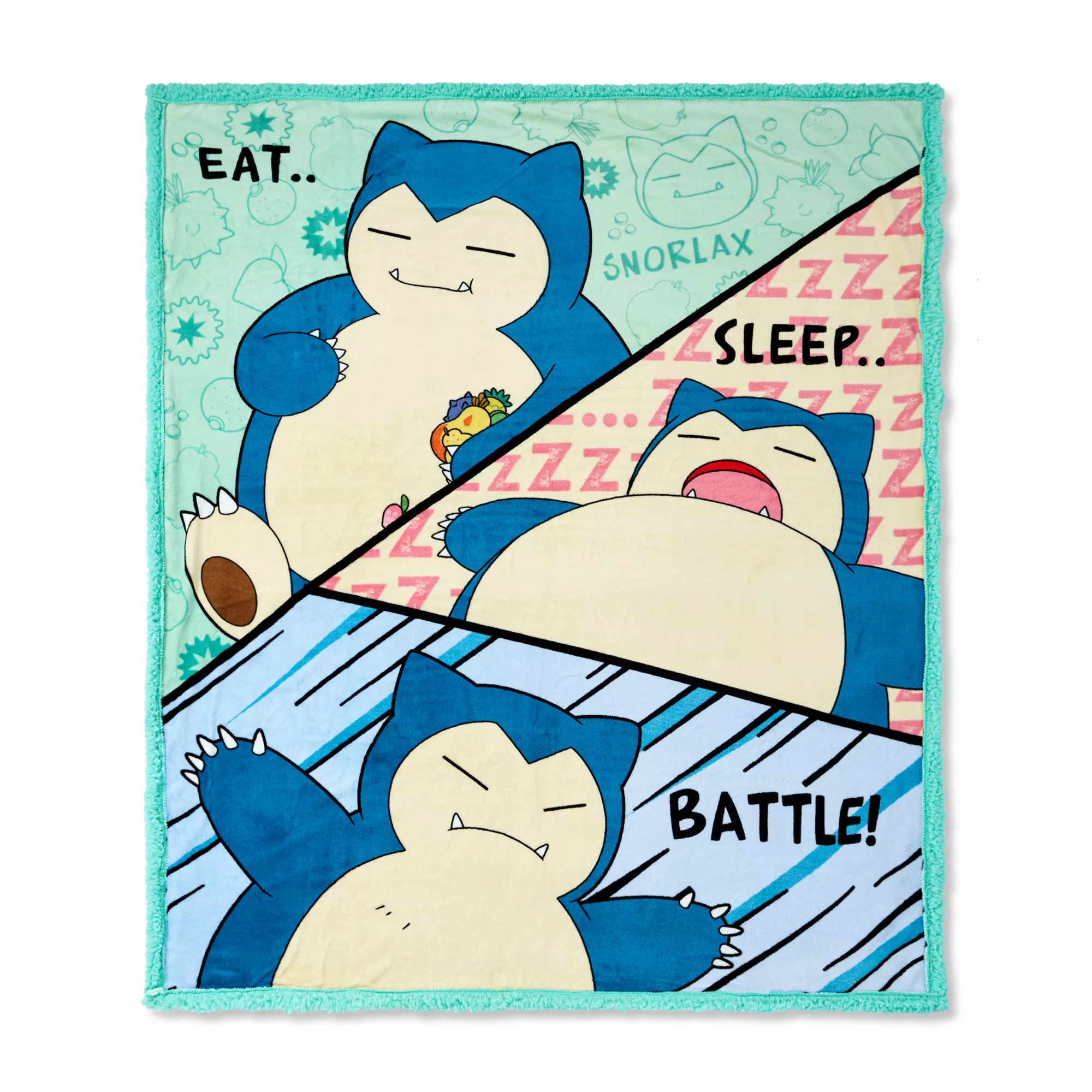 Battle Snorlax Fleece Blanket - Pokémon at Spirit Halloween